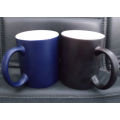 KC-660 new design hot selling navy blue ceramic coffee mug with customized printing
